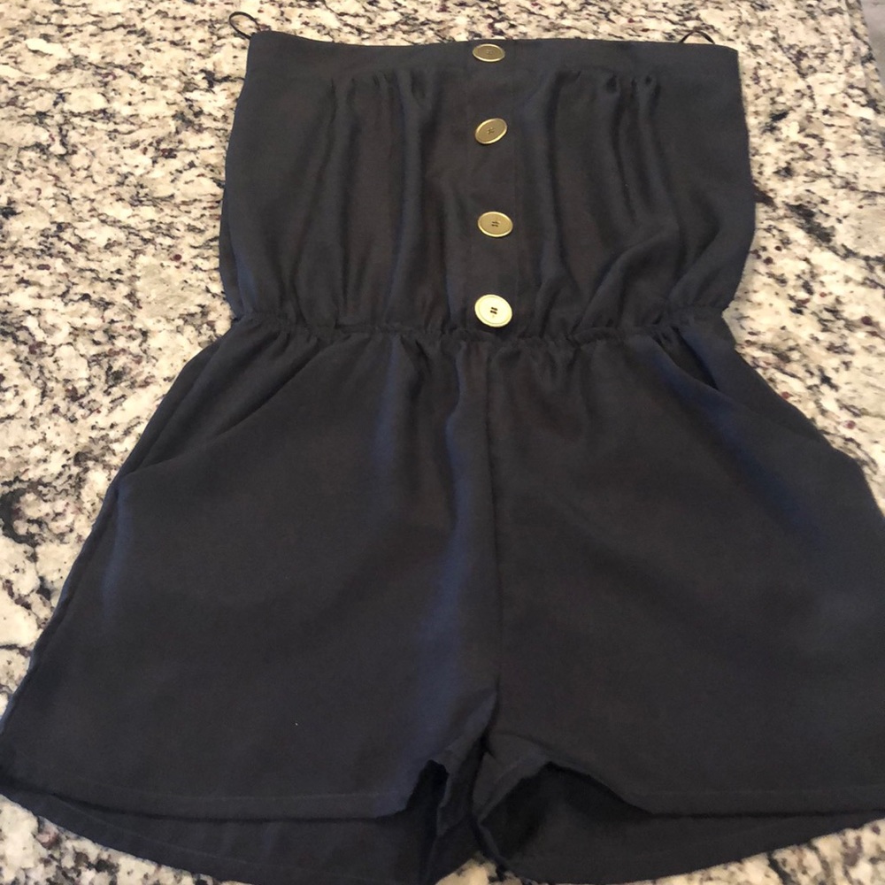 NWOT Saks Navy Jumper